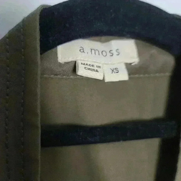 A. Moss Green Jacket & Vest combo Size XSmall - Picture 6 of 16